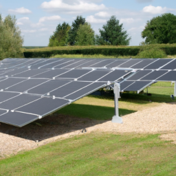 Installation de panneaux photovoltaïques pour zones résidentielles Sainte-Anne